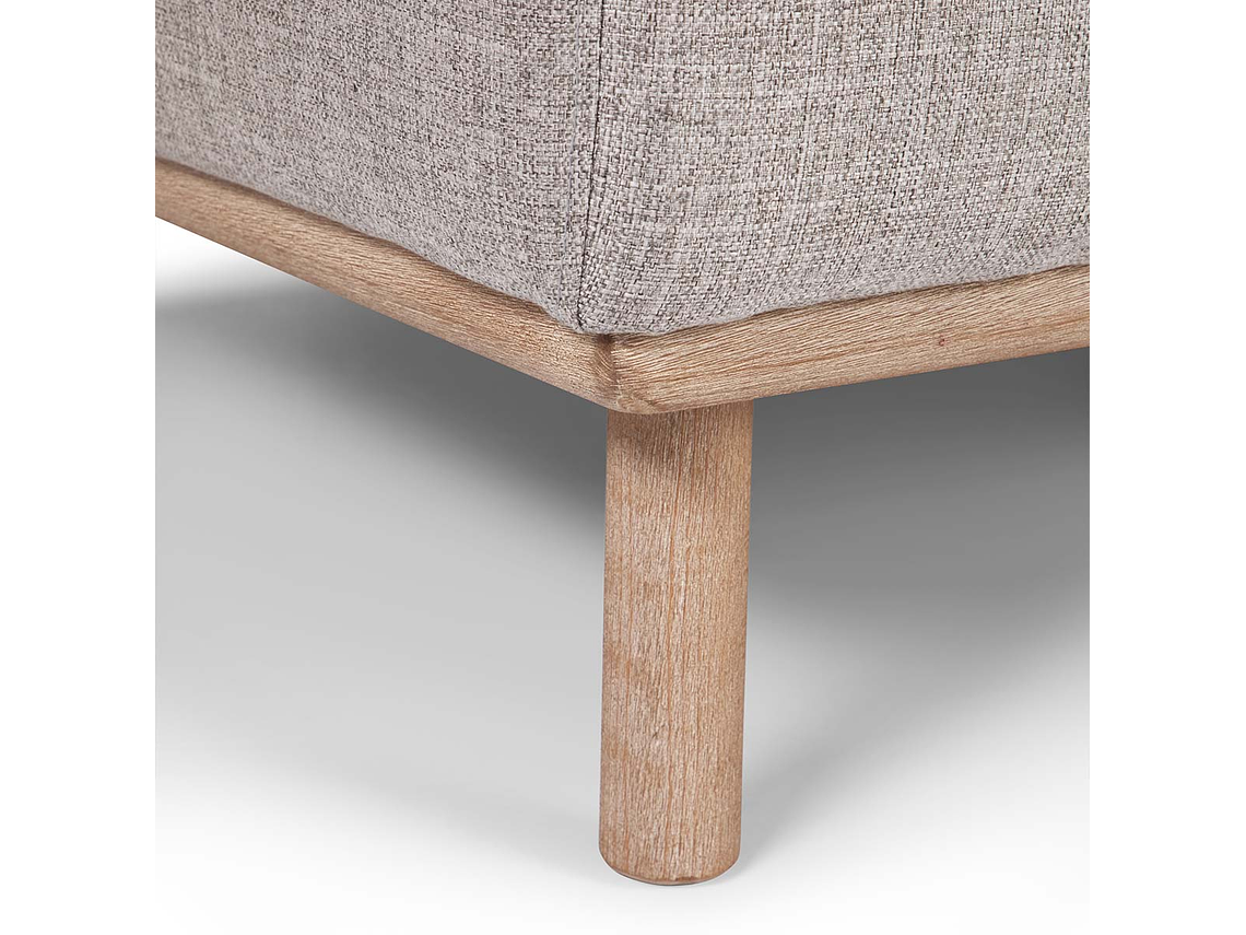 SOFÁ ROSEN BIADA 3 CUERPOS TELA GRIS PERLA 8