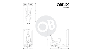 Dual Abductor/Aductor V8 Series | Obelix