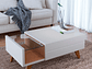 MESA DE CENTRO DI PORETTI DESIGN NORONHA BLANCO 90 X 54 CM 1C - Miniatura 5