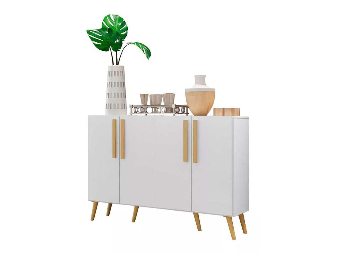 BUFFET BE DESIGN 4 PUERTAS BLANCO RETRO VIENA MP3606.0003 5
