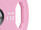 Par Discos Olímpicos CPU Pink Grip 10kg | XMASTER - Miniatura 3