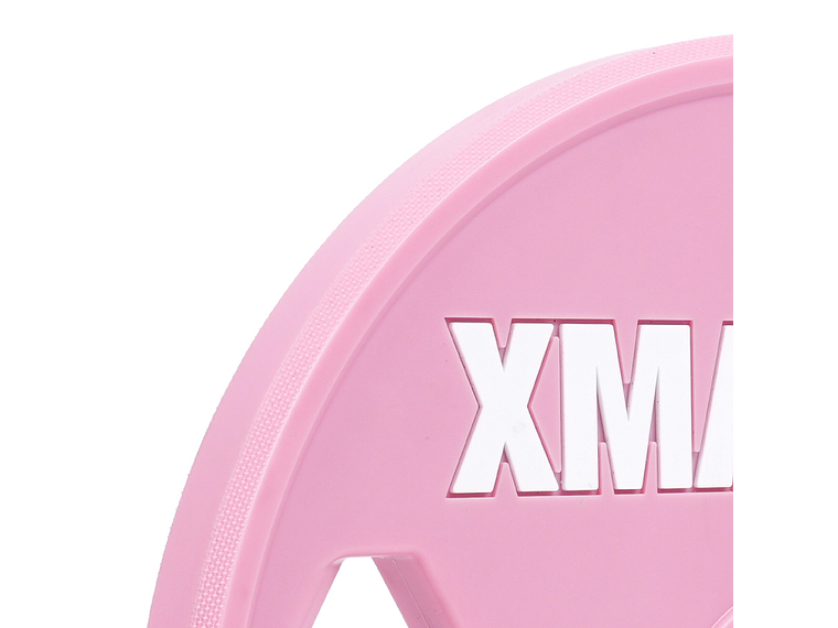 Par Discos Olímpicos CPU Pink Grip 10kg | XMASTER 4