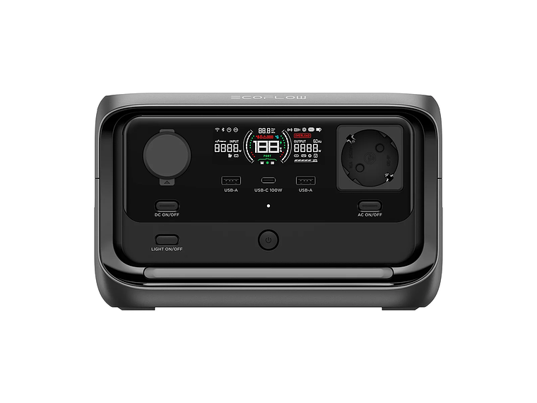 GENERADOR ECOFLOW RIVER 3 PLUS 600W 286WH 1