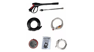 HIDROLAVADORA INDUSTRIAL 3200 PSI MAX 170BAR - LIC JAPONES