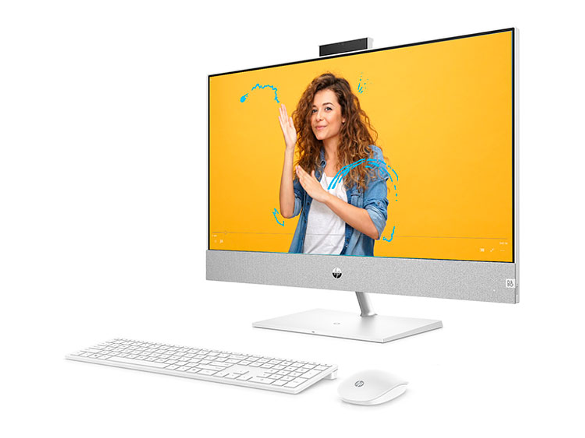 ALL IN ONE HP PAVILION 27-CA0001 / AMD RYZEN 5 / 8GB RAM / 512GB SSD / 27 FHD 6