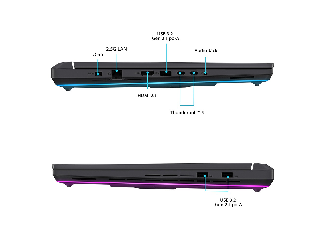 NOTEBOOK ASUS ROG STRIX G16 U9 32GB RAM 1TB SSD RTX 5070 TI 4