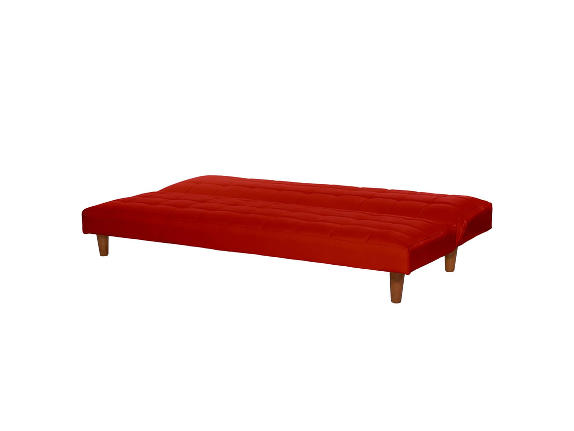 FUTON TURIN PU ROJO 2