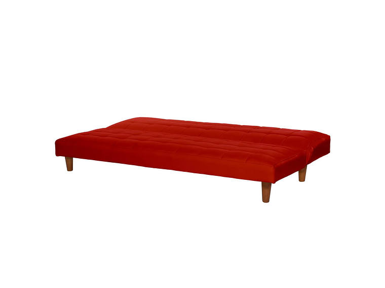 FUTON TURIN PU ROJO 2