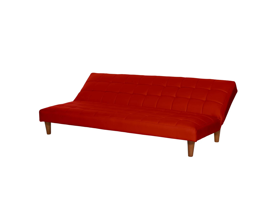 FUTON TURIN PU ROJO 3