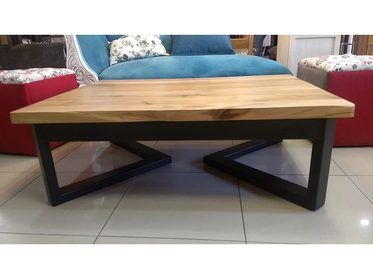 MESA CENTRO MUEBLES NATIVA FIERRO 1