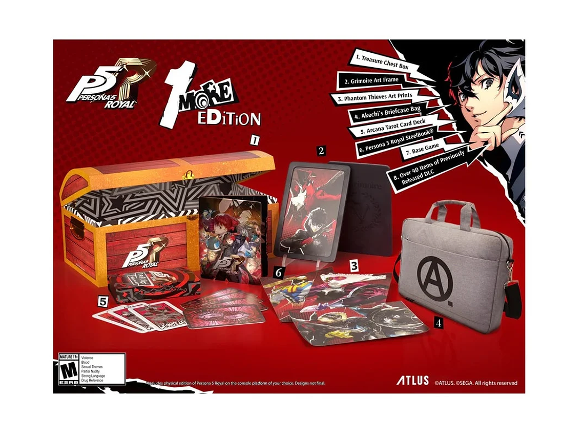 PERSONA 5 ROYAL ONE MORE ED.- SWITCH FÍSICO - SNIPER 1