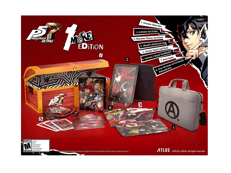 PERSONA 5 ROYAL ONE MORE ED.- SWITCH FÍSICO - SNIPER 1