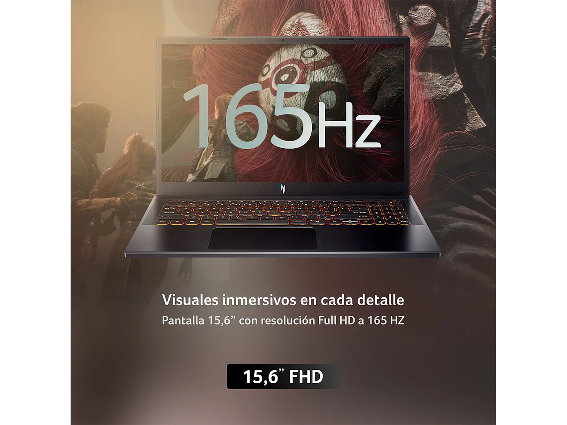 NOTEBOOK ACER GAMER NITRO 5 ANV15-52-73S9-1 INTEL CORE I7 24GB RAM 512GB SSD NVIDIA RTX5050 15.6