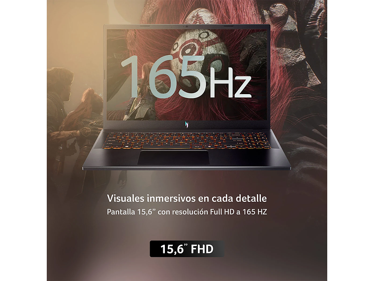 NOTEBOOK ACER GAMER NITRO 5 ANV15-52-73S9-1 INTEL CORE I7 24GB RAM 512GB SSD NVIDIA RTX5050 15.6