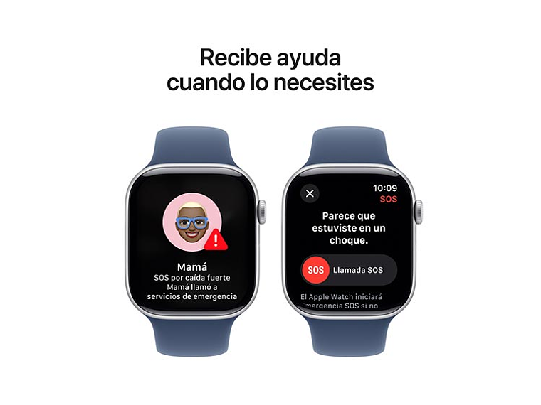 APPLE WATCH SERIE 10 46MM PLATA ALUMINIO CORREA DEPORTIVA M/L 7