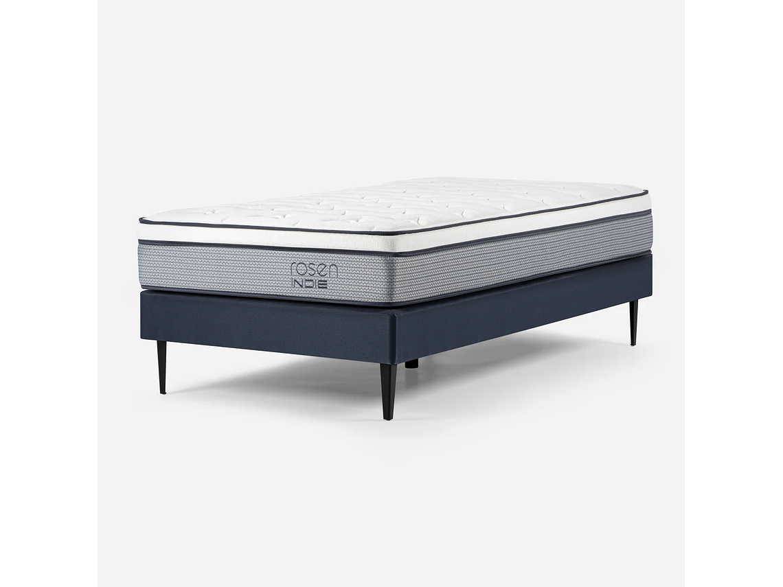 CAMA EUROPEA ROSEN INDIE 1 PLAZA PATA METALICA 90 X 200 CM 6