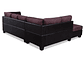 SOFÁ SECCIONAL CIC BITONO IZQUIERDO 5 CUERPOS CHOCOLATE - Miniatura 2
