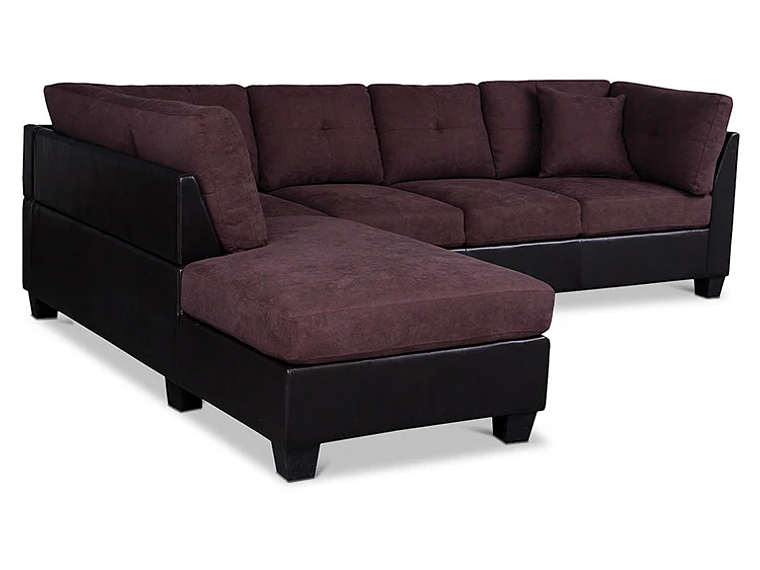 SOFÁ SECCIONAL CIC BITONO IZQUIERDO 5 CUERPOS CHOCOLATE 4