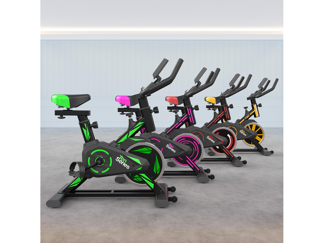 BICICLETA SPINNING CAPACIDAD 100 KG SBP40 TEN SERIES 2