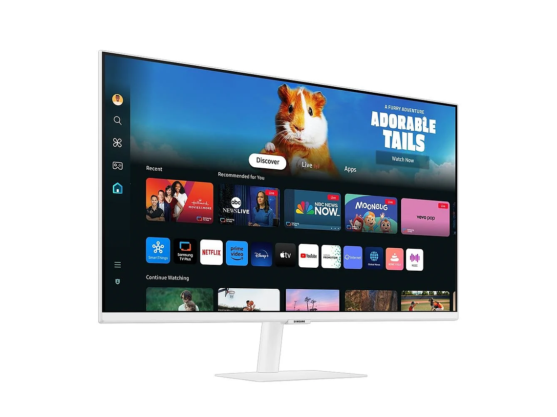 MONITOR LED SAMSUNG SMART M5 DE 27' VA FHD HDR10 HDMI USB TIZEN 5