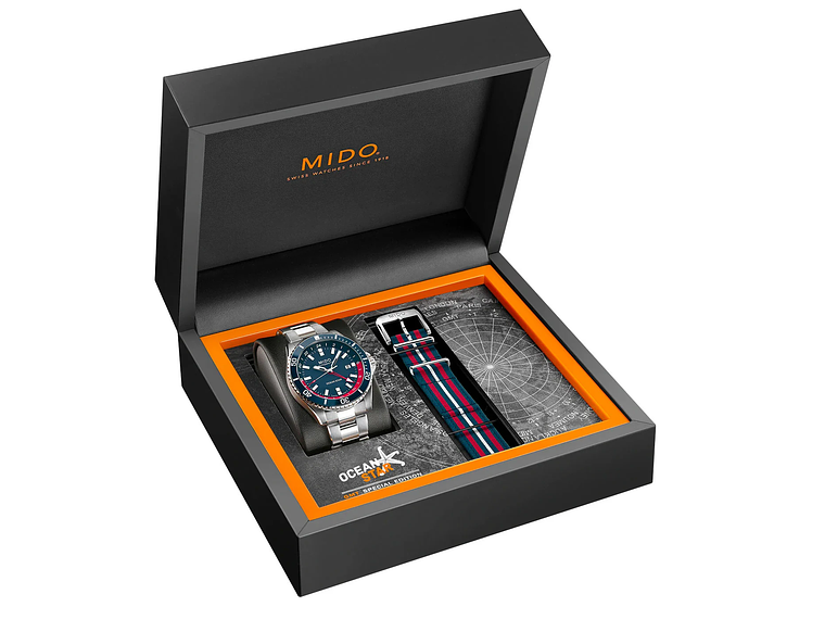 RELOJ MIDO OCEAN STAR GMT BICOLOR 2