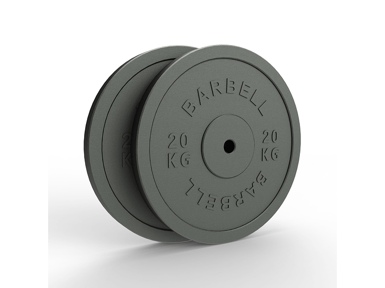 Par Discos Preolímpicos 20kg | Barbell 1