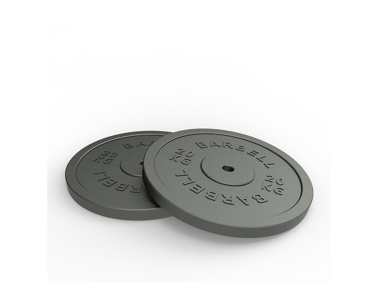 Par Discos Preolímpicos 20kg | Barbell 2