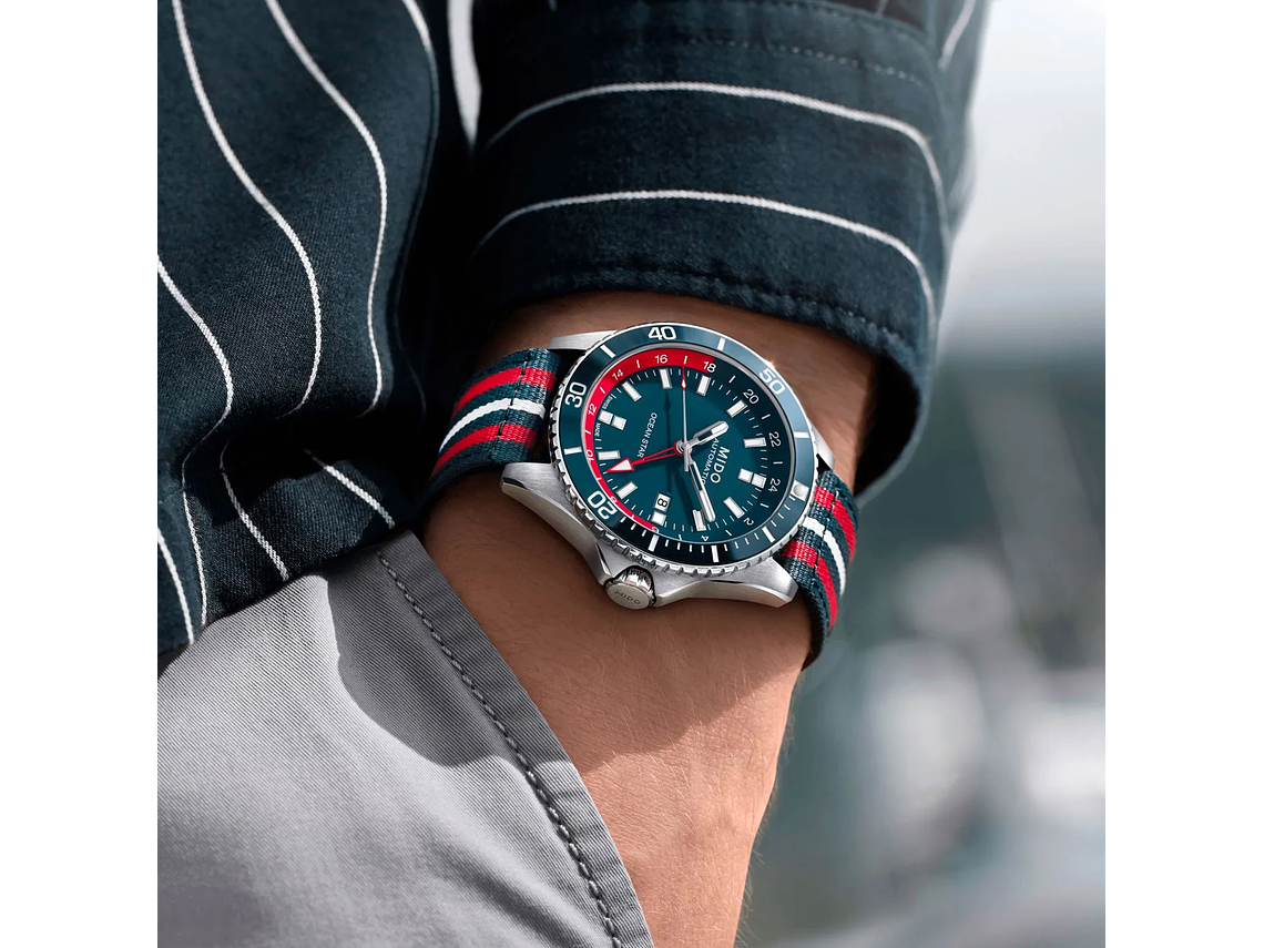 RELOJ MIDO OCEAN STAR GMT BICOLOR 4