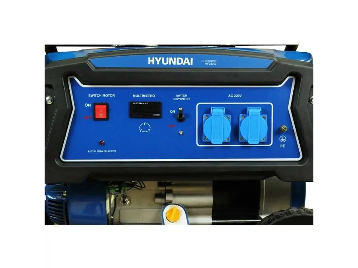 GENERADOR BENCINERO HYUNDAI HYG3050 2
