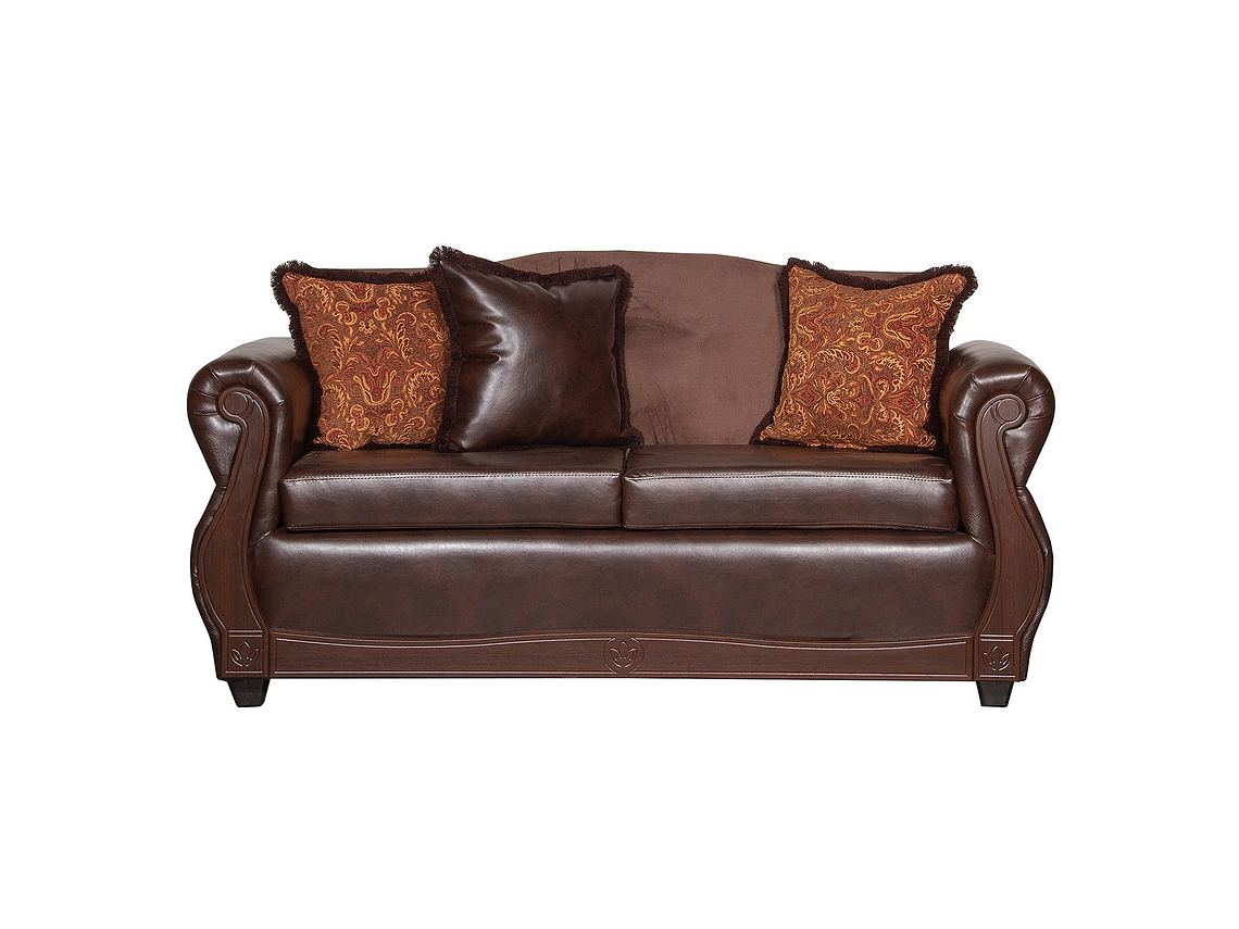 JUEGO DE LIVING 3 2 1 1 GRAN COLUMBIA CAFÉ 9