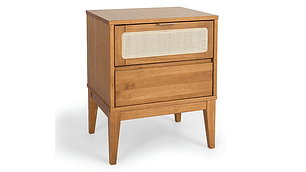 VELADOR MAISON LINETT VIENA 2 CAJONES CAFÉ CLARO