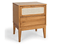 VELADOR MAISON LINETT VIENA 2 CAJONES CAFÉ CLARO - Miniatura 2