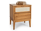 VELADOR MAISON LINETT VIENA 2 CAJONES CAFÉ CLARO - Miniatura 4