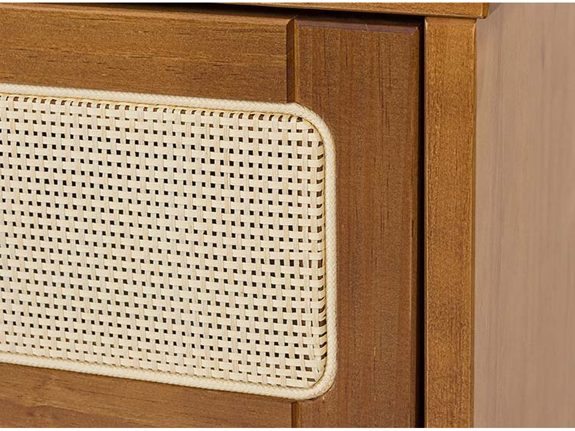 VELADOR MAISON LINETT VIENA 2 CAJONES CAFÉ CLARO 5