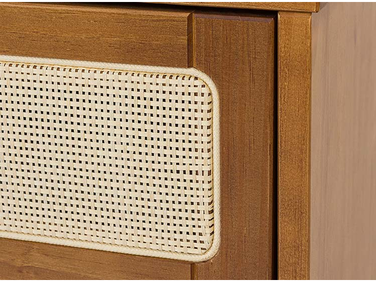 VELADOR MAISON LINETT VIENA 2 CAJONES CAFÉ CLARO 5