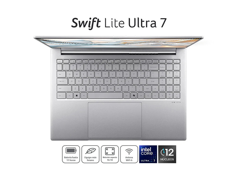 NOTEBOOK ACER SFL16-51M-71HH-1 /INTELCORE ULTRA7 155U /1TB SSD/16GB RAM 2