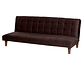 FUTON TURIN TELA VELVET CHOCOLATE - Miniatura 3
