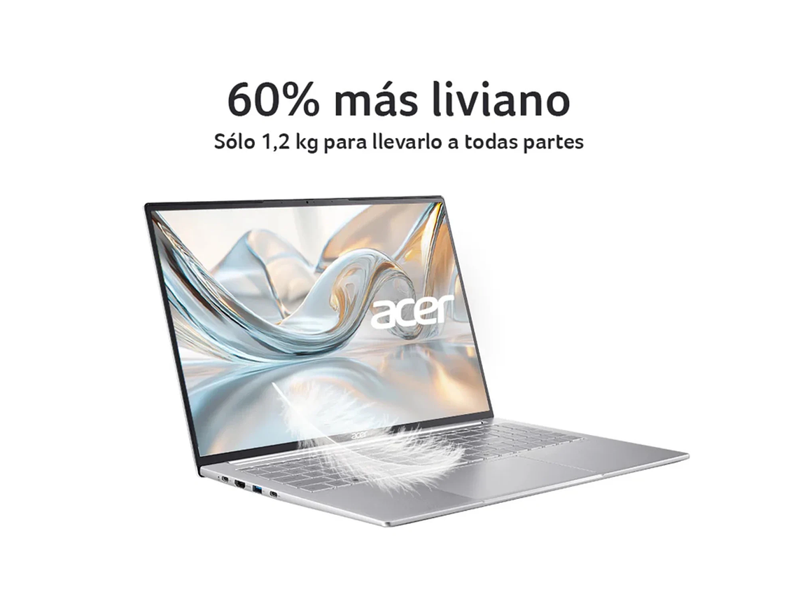 NOTEBOOK ACER SFL16-51M-71HH-1 /INTELCORE ULTRA7 155U /1TB SSD/16GB RAM 4