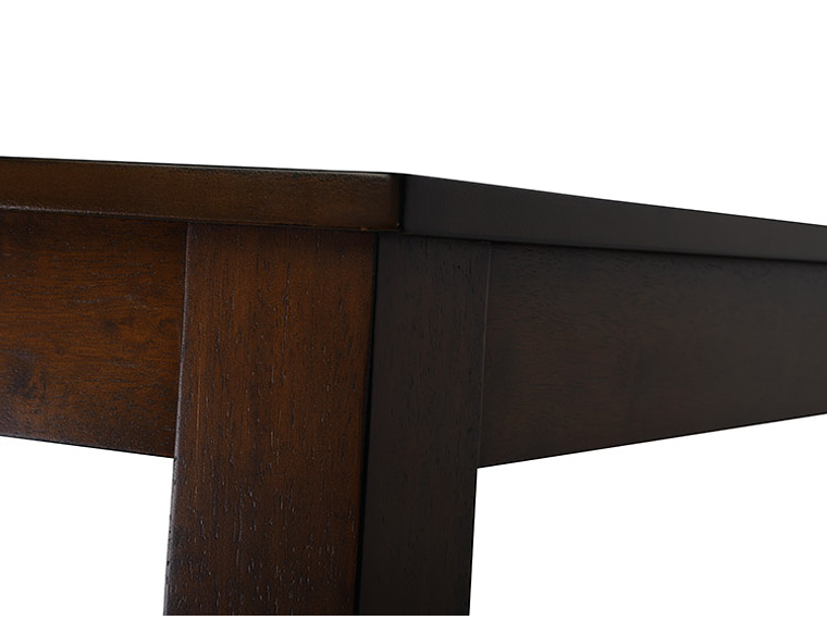 JUEGO DE COMEDOR CIC THOMAS 6 SILLAS 2 SITIALES CAFÉ 8