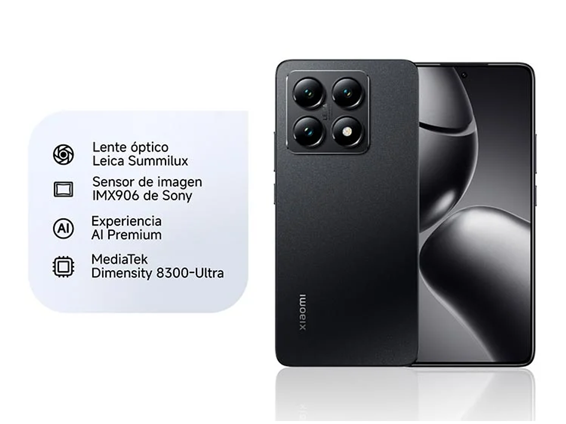 CELULAR XIAOMI 14T 512 GB 12GB RAM 50MP 6.6” 5
