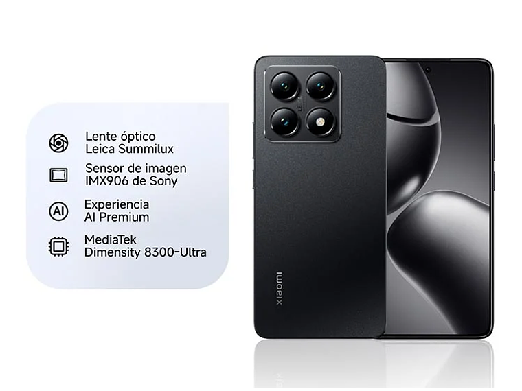 CELULAR XIAOMI 14T 512 GB 12GB RAM 50MP 6.6” 5
