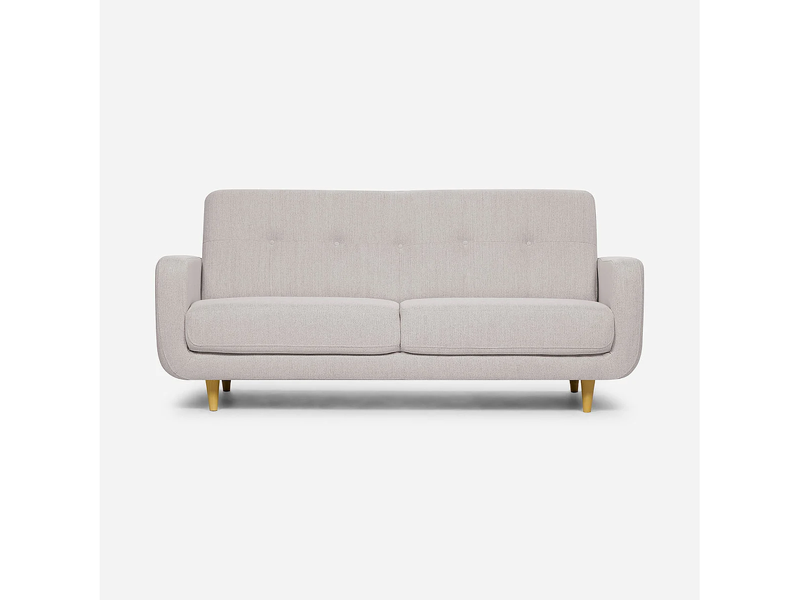 SOFÁ ROSEN 3 CUERPOS / TABLERO TERCIADO BEIGE SOPHIA TELA 3