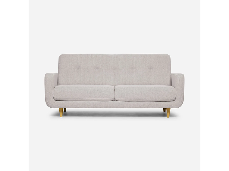 SOFÁ ROSEN 3 CUERPOS / TABLERO TERCIADO BEIGE SOPHIA TELA 3