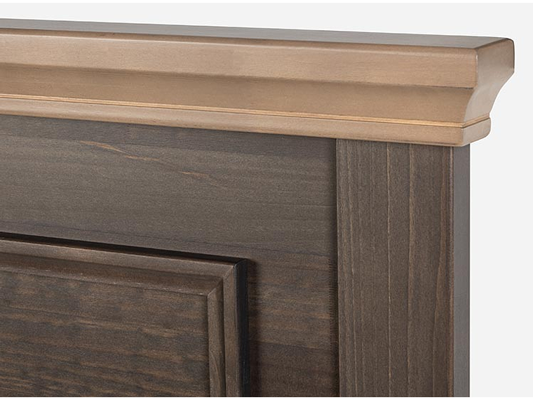 JUEGO DE DORMITORIO ROSEN CAMA EUROPEA DRIVEN BD 2 PLAZAS + SET ANNA 4