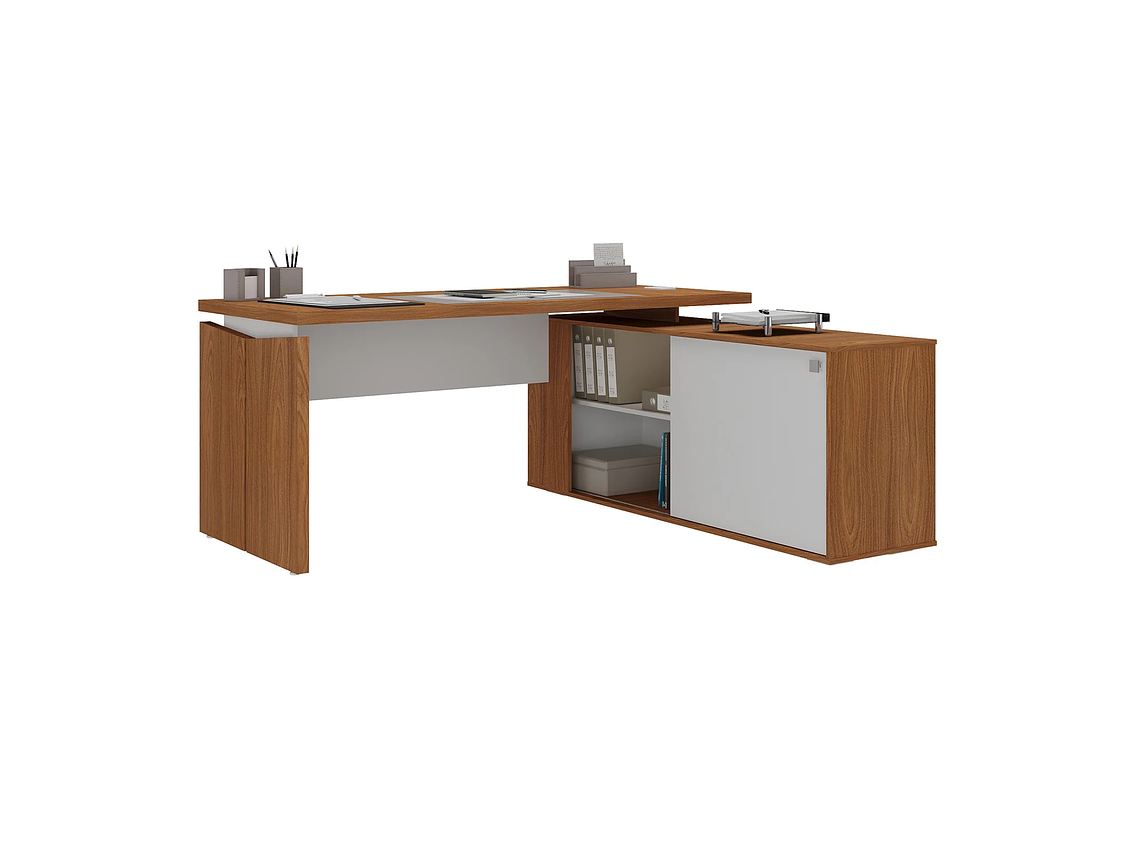 ESCRITORIO RÖDLER RD1095 PROFESIONAL CAFÉ BLANCO 1