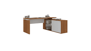 ESCRITORIO RÖDLER RD1095 PROFESIONAL CAFÉ BLANCO