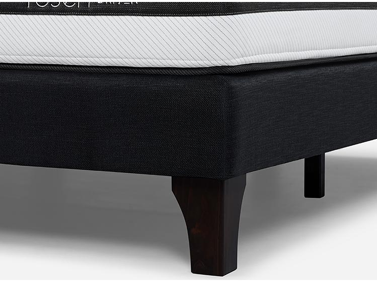 JUEGO DE DORMITORIO ROSEN CAMA EUROPEA DRIVEN BD 2 PLAZAS + SET ANNA 5