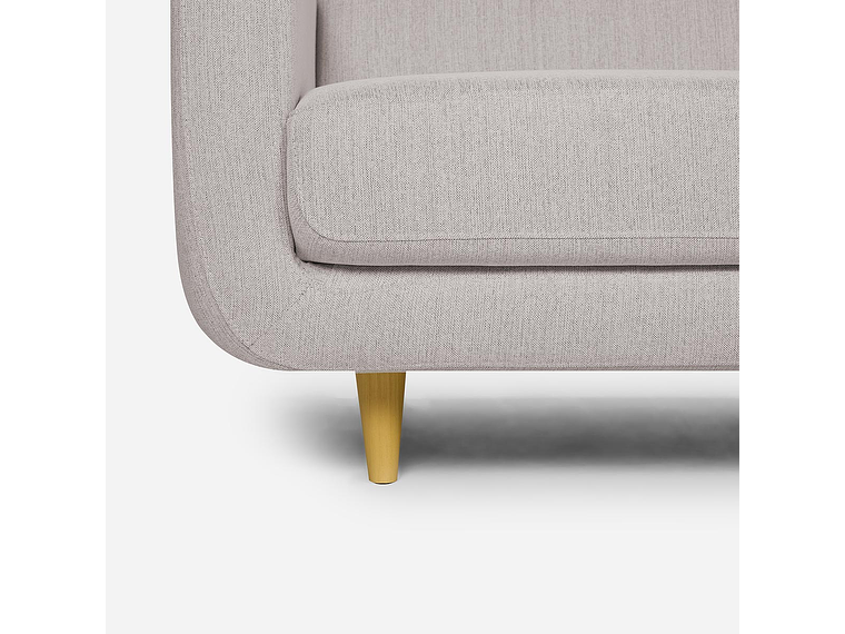 SOFÁ ROSEN 3 CUERPOS / TABLERO TERCIADO BEIGE SOPHIA TELA 5