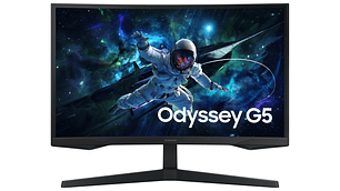 MONITOR SAMSUNG 27' ODYSSEY G5 G55C QHD 165HZ CURVED GAMING