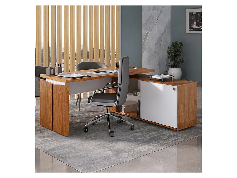 ESCRITORIO RÖDLER RD1095 PROFESIONAL CAFÉ BLANCO 7